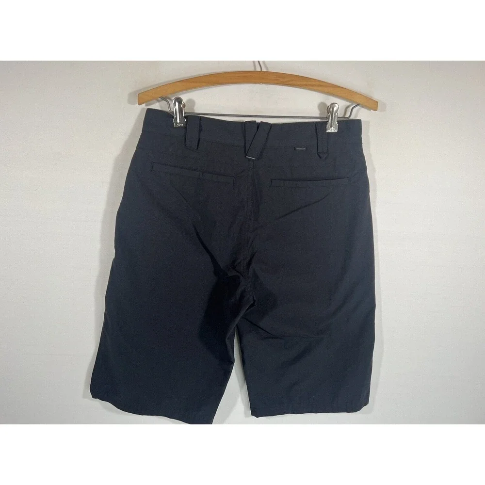 Oakley Mens Shorts 28 Black Performance Chino Hiking Golf Casual Lightweight